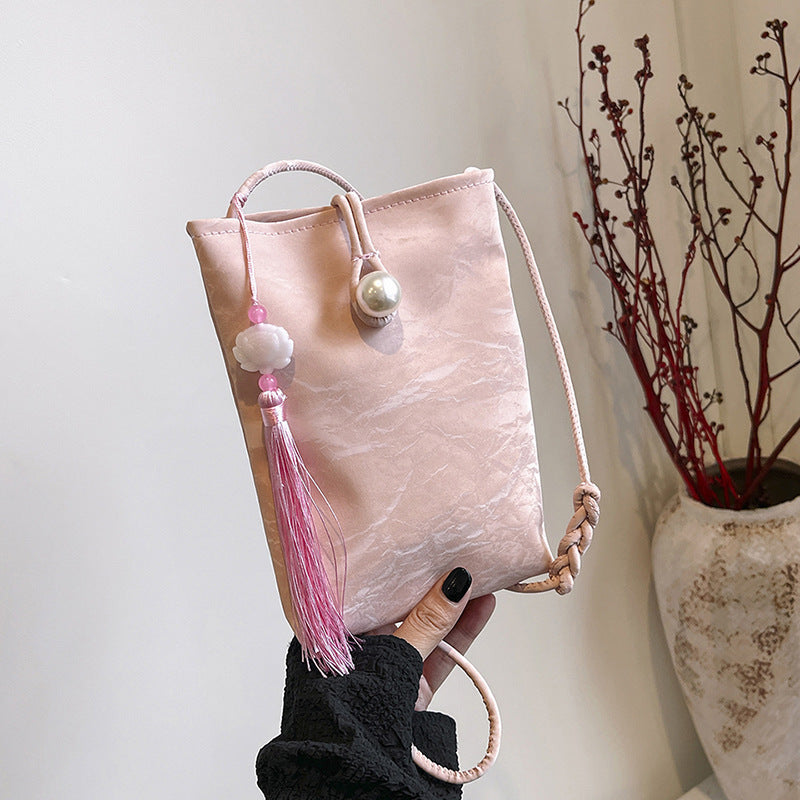Elegant Textured Mini Crossbody Bag Stornfield