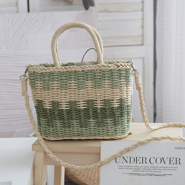 Basket bag with removable inner pocket Stornfield