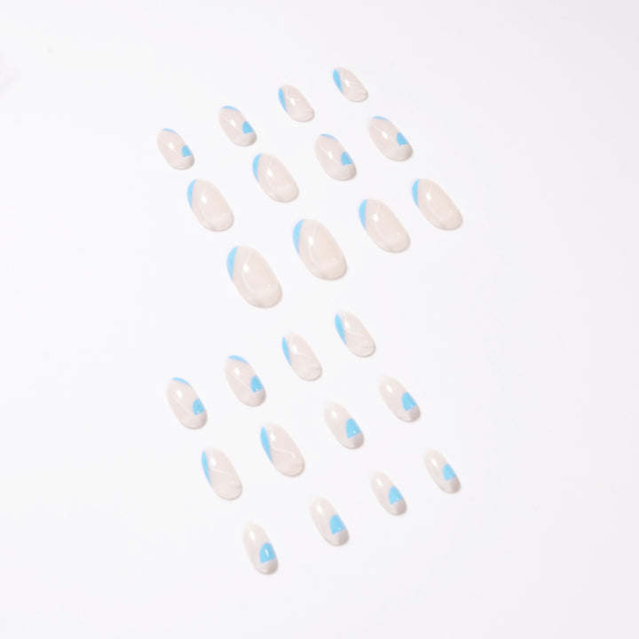 Trendy Nail Art with Modern Wave Pattern Stornfield