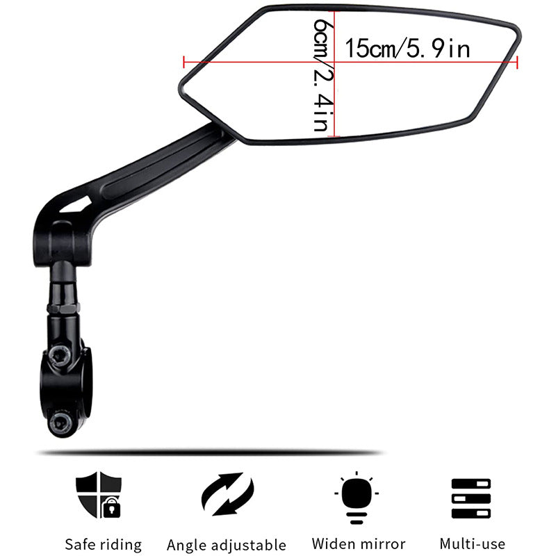 Adjustable Universal Bicycle Side Mirror Stornfield
