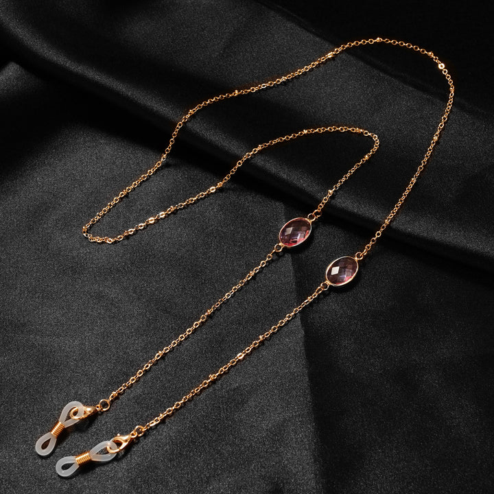 Elegant Gemstone-Embellished Eyewear Holder Stornfield