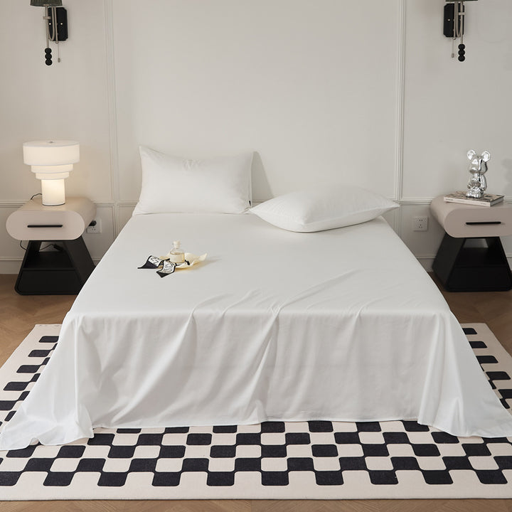 Luxury Breathable Cotton Duvet Cover Set with Pillow Shams