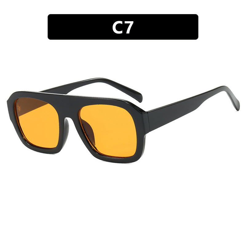 Women's oversized sunglasses with distinctive rectangular frame Stornfield