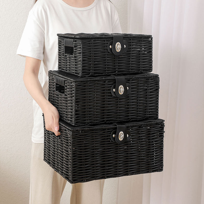 Versatile Rectangular Storage Basket Stornfield