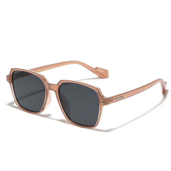 Women's square sunglasses with stylish plastic frame and polarized lenses Stornfield