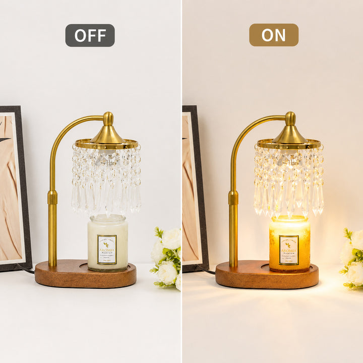 Elegant Glass Table Lamp