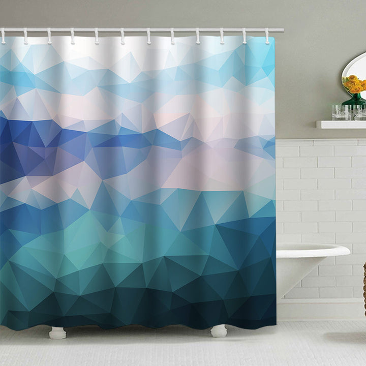 Artistic Marble Design Shower Curtain Stornfield
