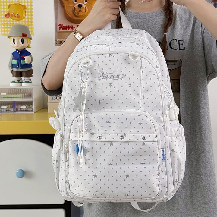 Star-Patterned Casual Backpack Stornfield 1791204705