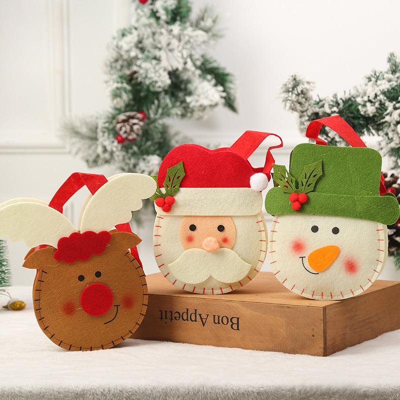 Cute Christmas gnome with gift sack Stornfield