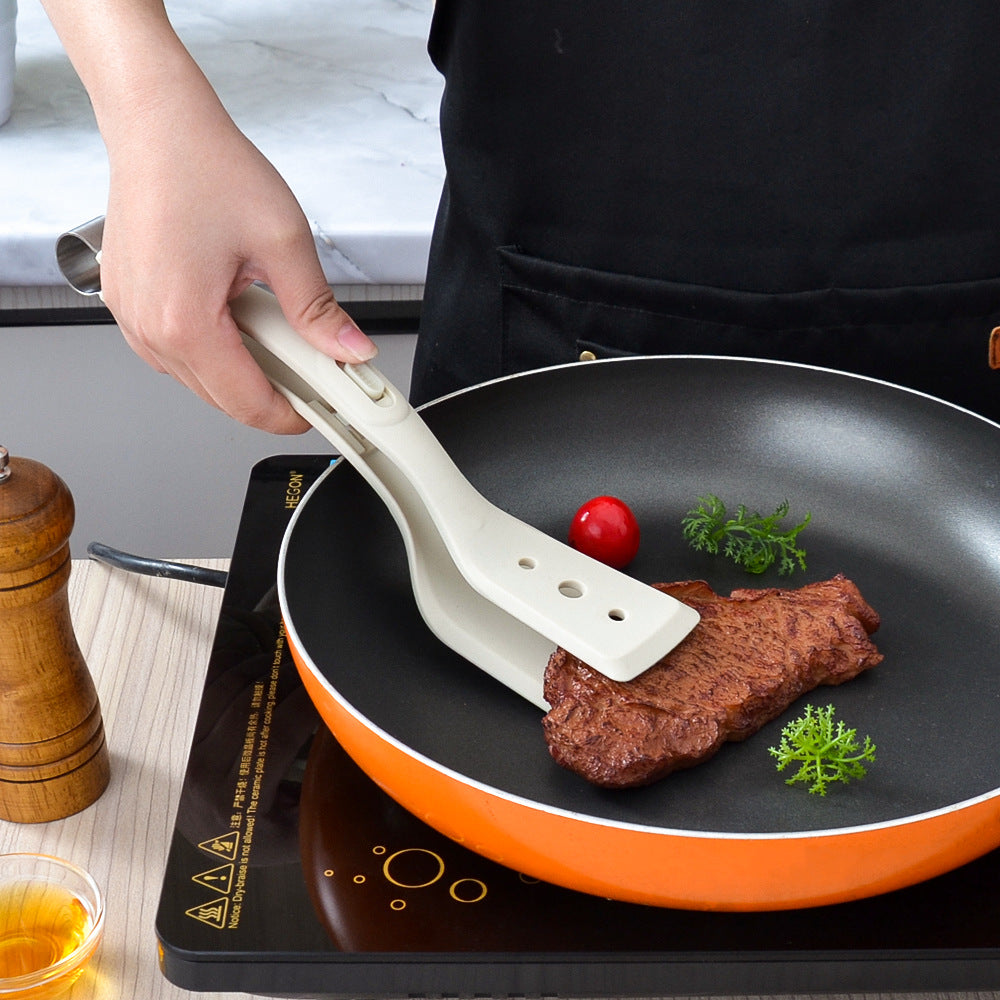 Ergonomic silicone spatula with stainless steel accents Stornfield