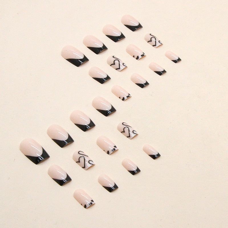 Heart-Inspired Press-On Nail Designs Stornfield