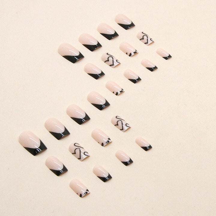 Heart-Inspired Press-On Nail Designs Stornfield