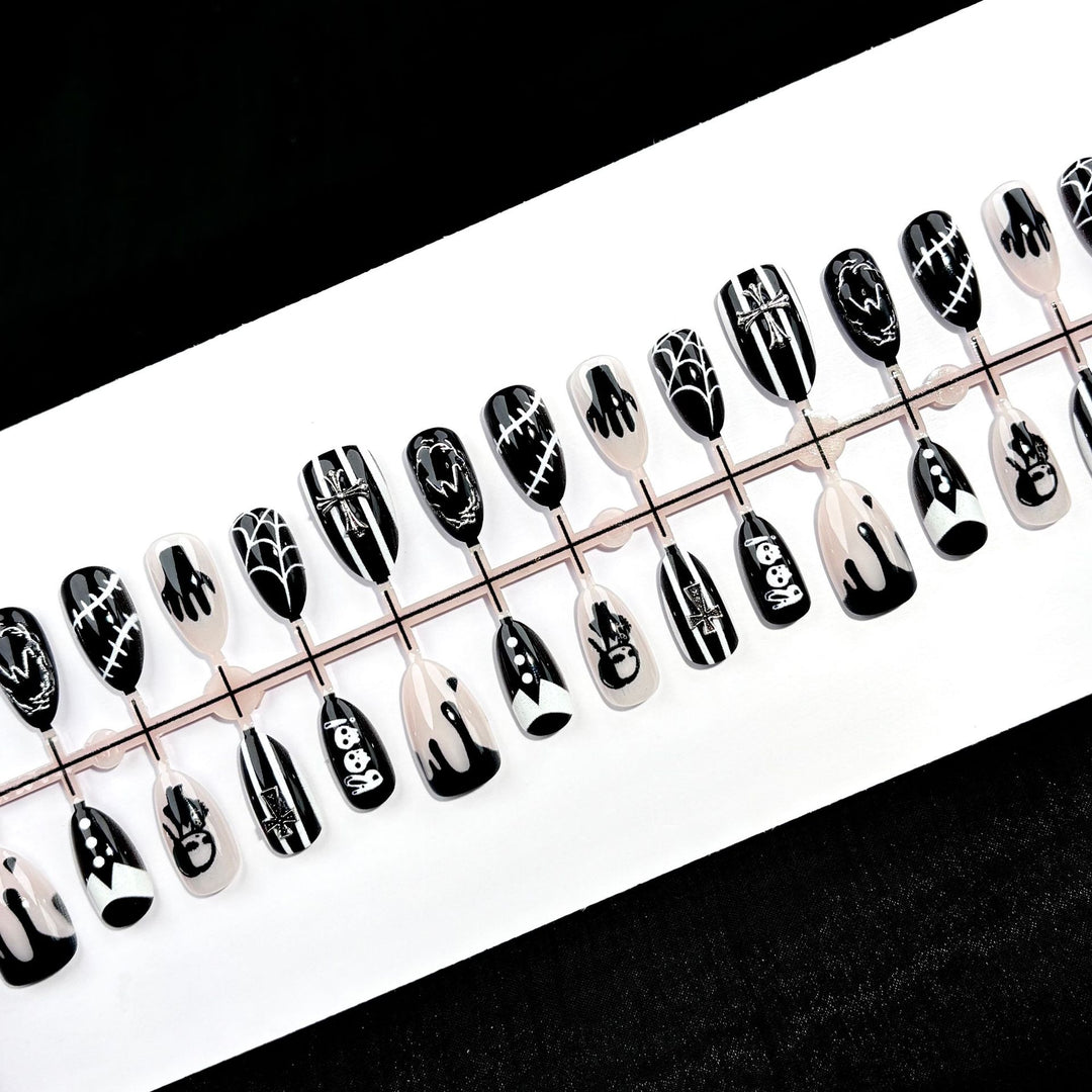 Thematic Gothic Press-On Nail Set