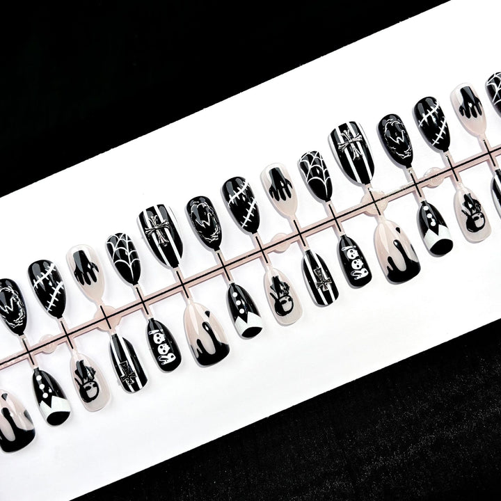Thematic Gothic Press-On Nail Set