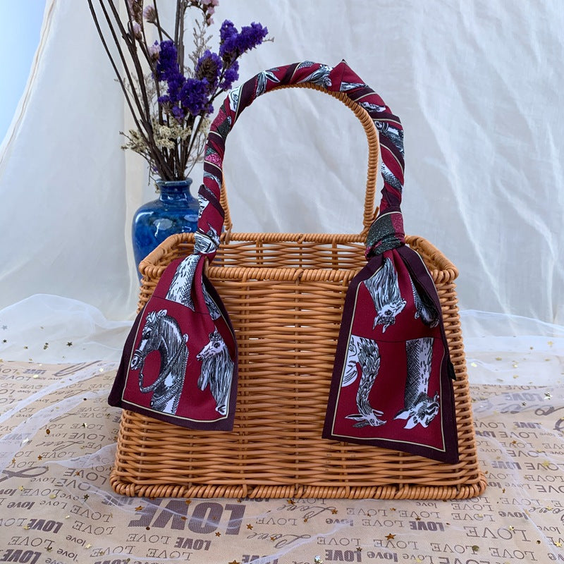 Women Diamond-shaped Handheld Basket Stornfield