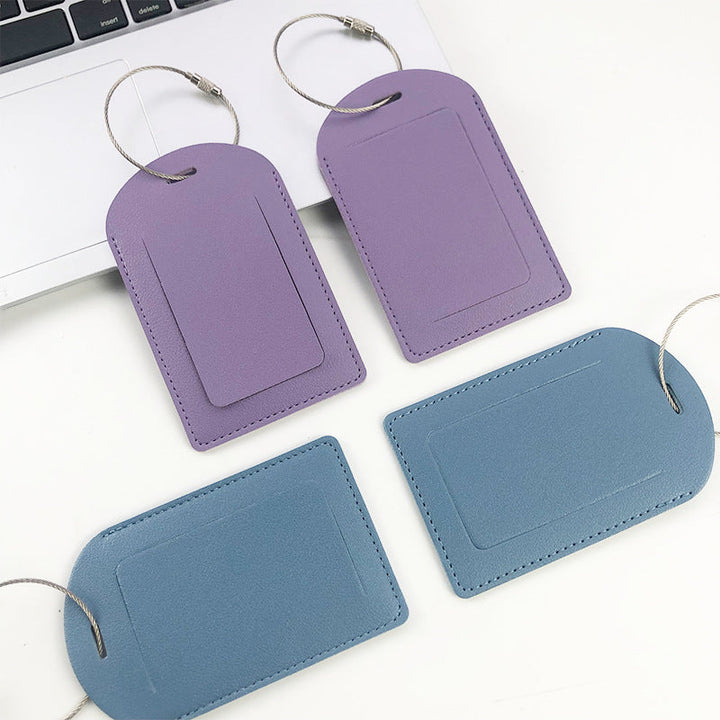 Premium Leather Travel Luggage Tag Stornfield