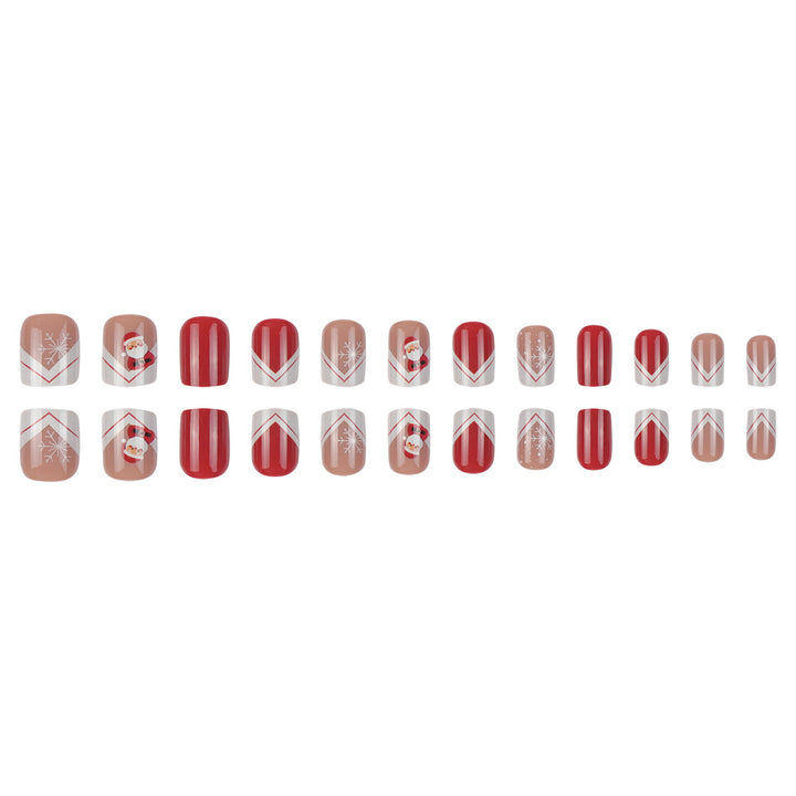 Holiday-Themed Press-On Nails Stornfield