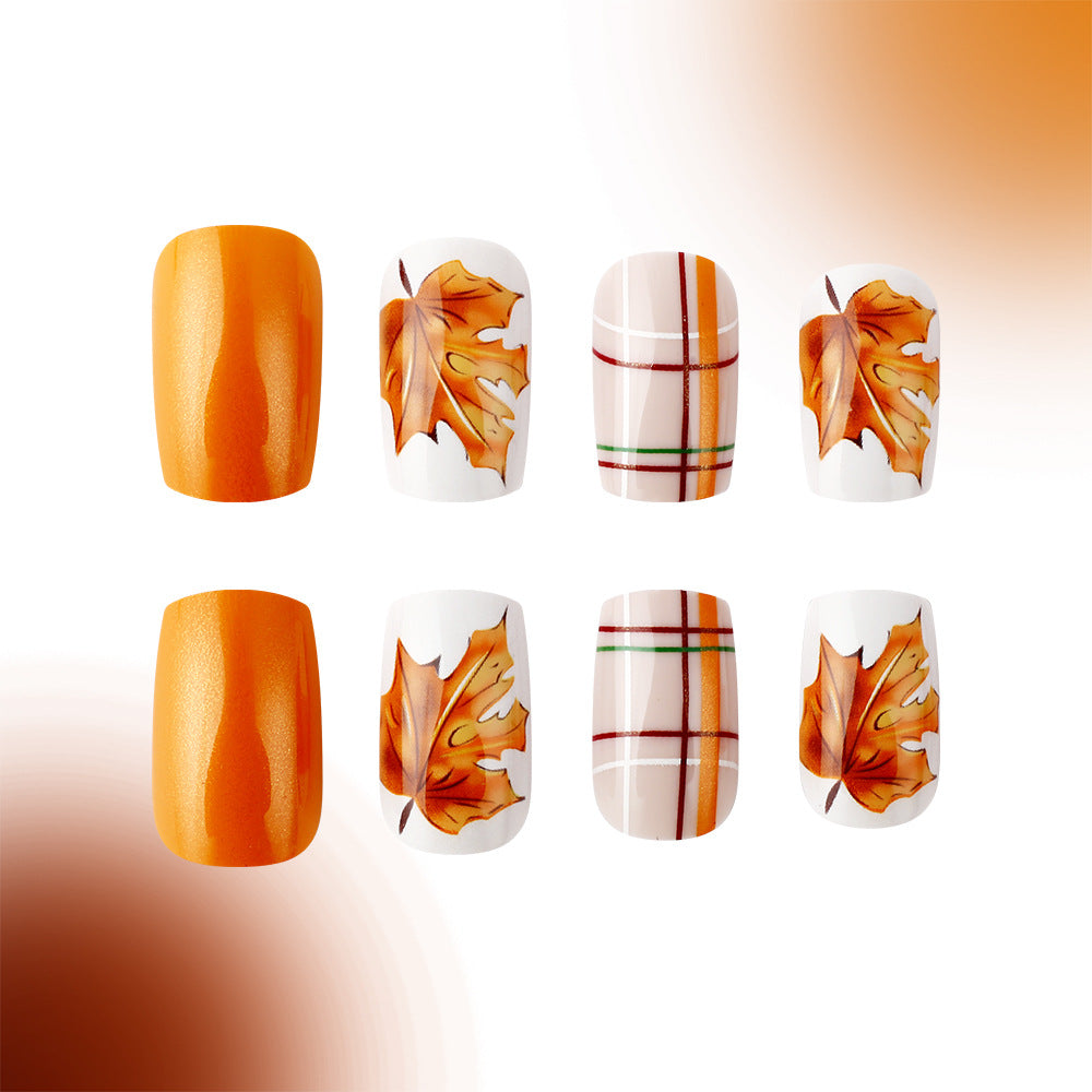 Autumn-Inspired Nail Art Set Stornfield