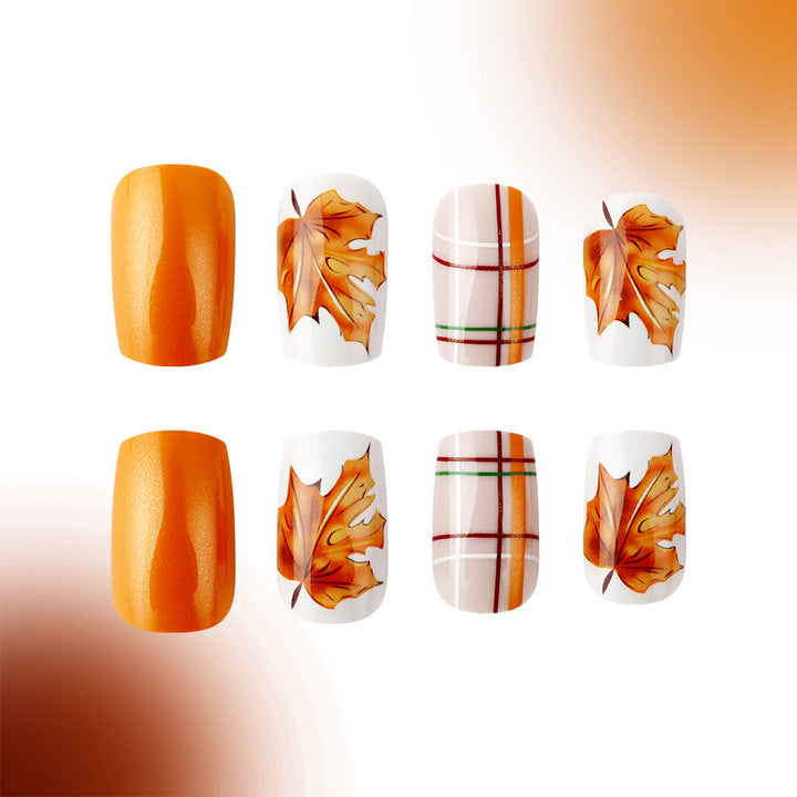 Autumn-Inspired Nail Art Set Stornfield