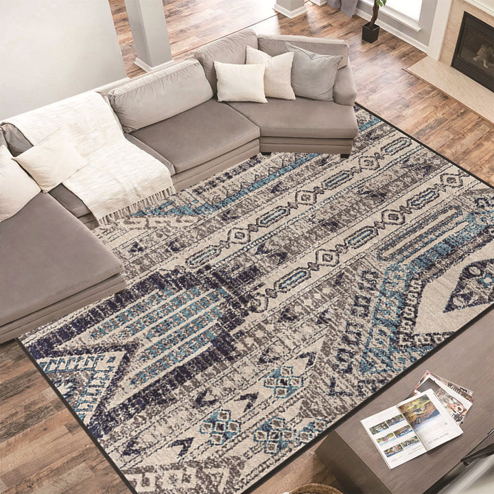 Geometric Pattern Area Rug Stornfield