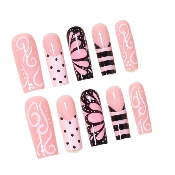 Artistic Butterfly Nail Design Stornfield