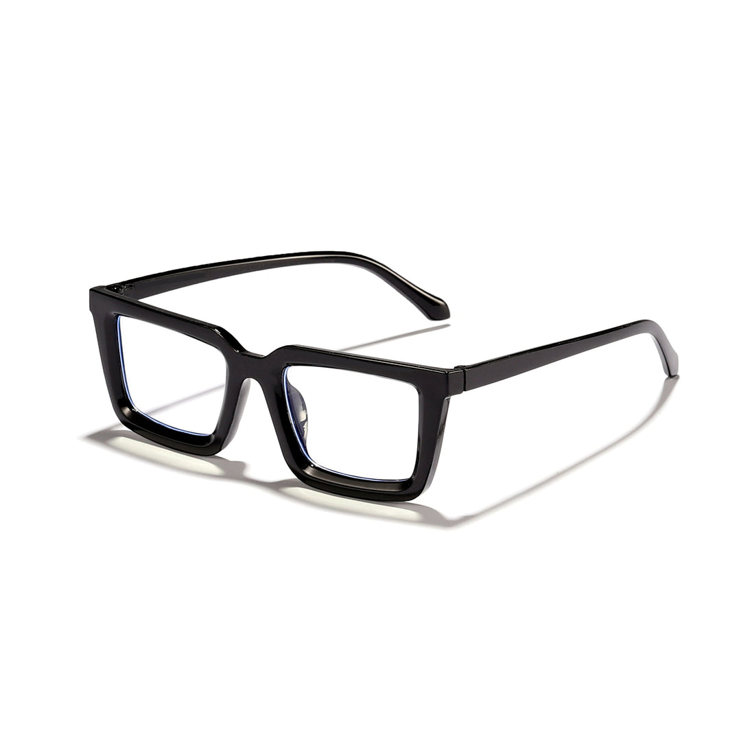 Women's modern square sunglasses with mirrored lenses Stornfield