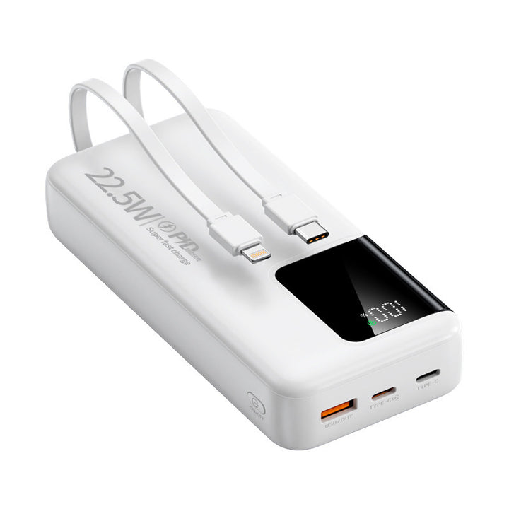 Power bank with dual fast charging ports and digital capacity display Stornfield