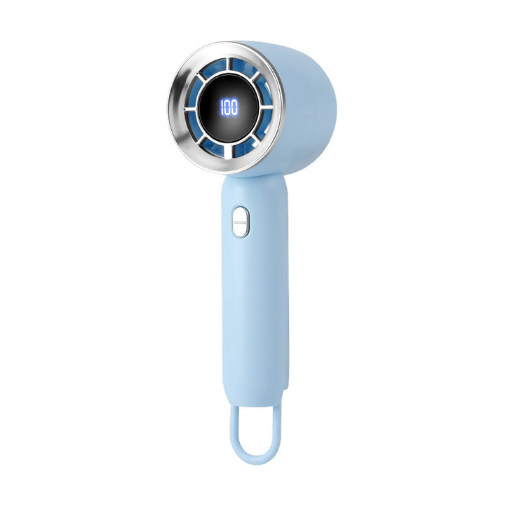 Ladies portable mini high-speed fan with digital display Stornfield