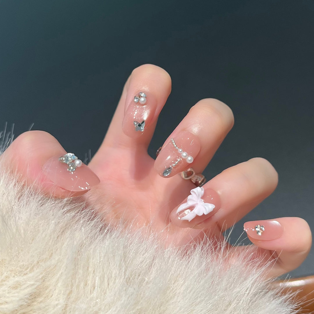 Decorative Rhinestone Nail Art Extensions Stornfield
