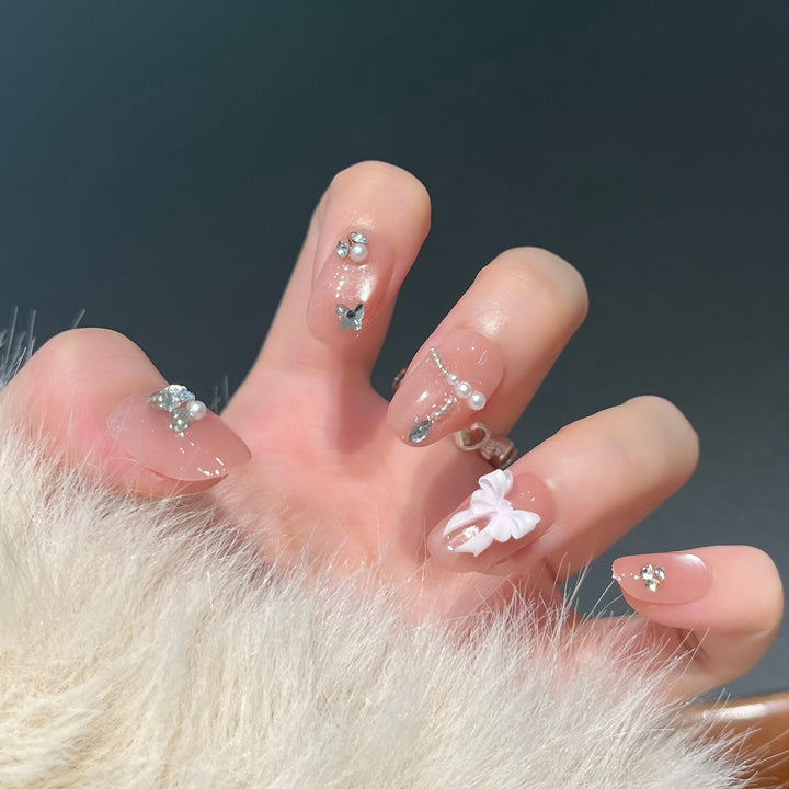 Decorative Rhinestone Nail Art Extensions Stornfield