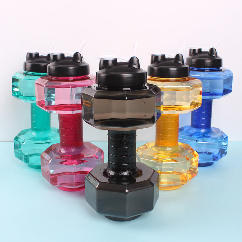 Unisex Fitness Water Bottle in Original Dumbbell Shape Stornfield