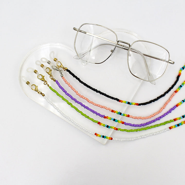 Colorful Beaded Eyewear Holder Chain Stornfield