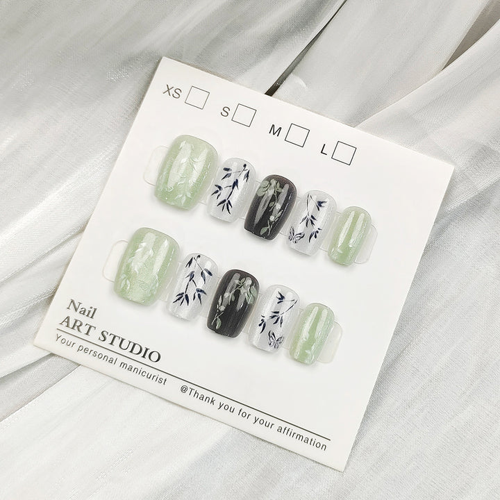 Artificial Glitter Nail Tips Stornfield