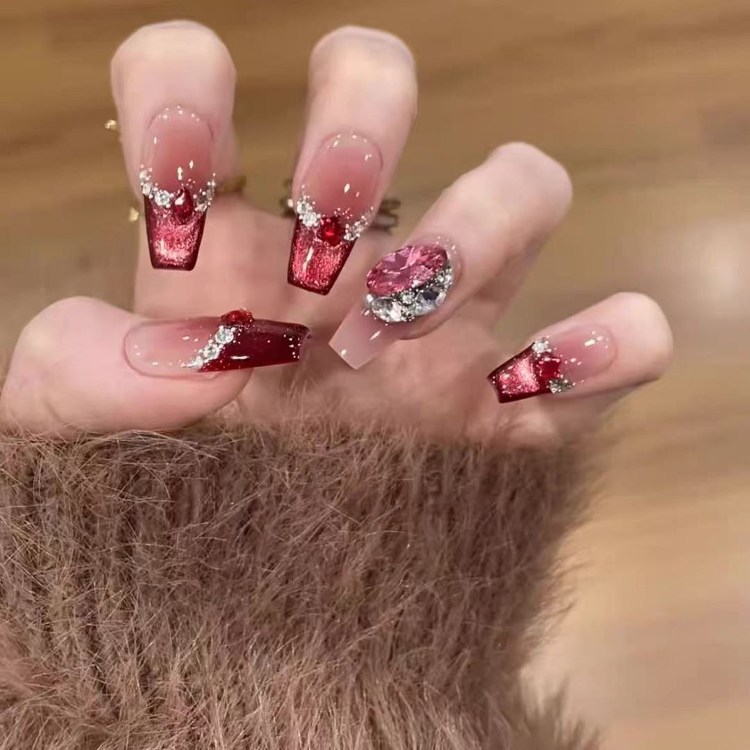 3D Decorative Press-On Nail Set Stornfield