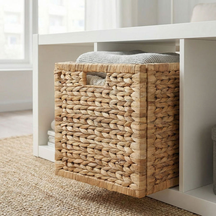 Practical storage basket made of braided material Stornfield