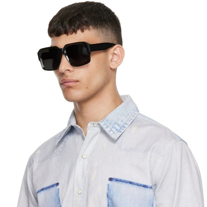 Women's Geometric Sunglasses with Wide Frame Stornfield