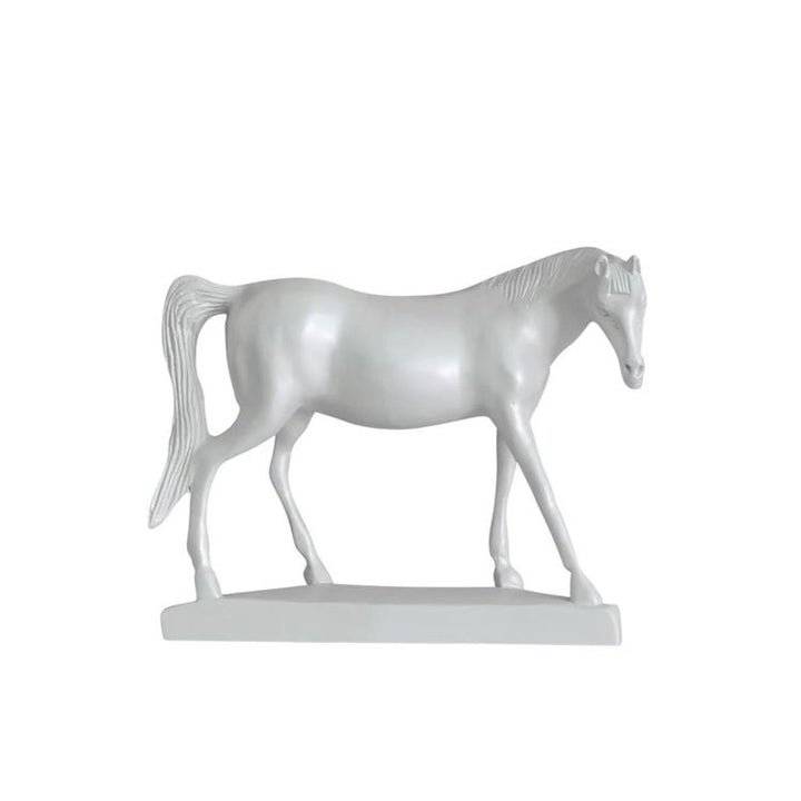 Artistic Wooden Horse Sculpture