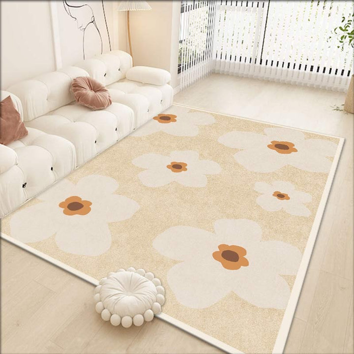 Elegant Floral Pattern Area Rug Stornfield