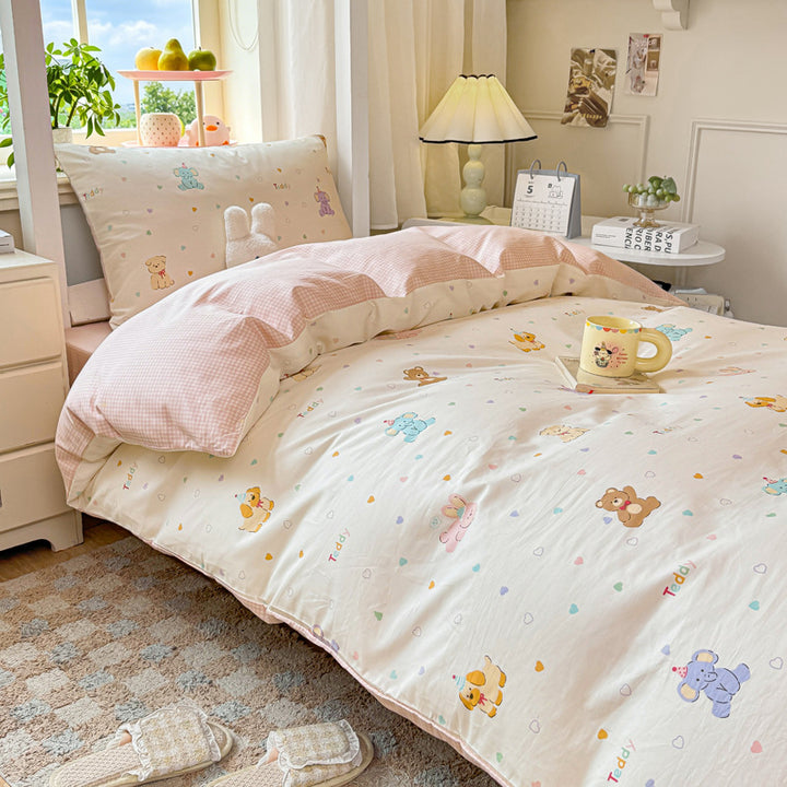 Playful Panda-Themed Bedding Set