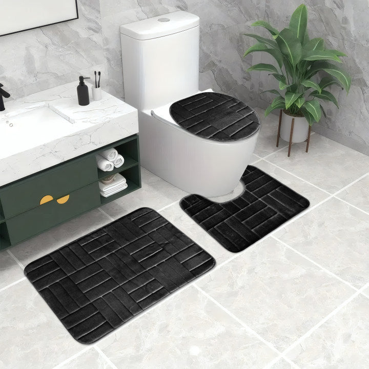 Plush Bathroom Mat Stornfield