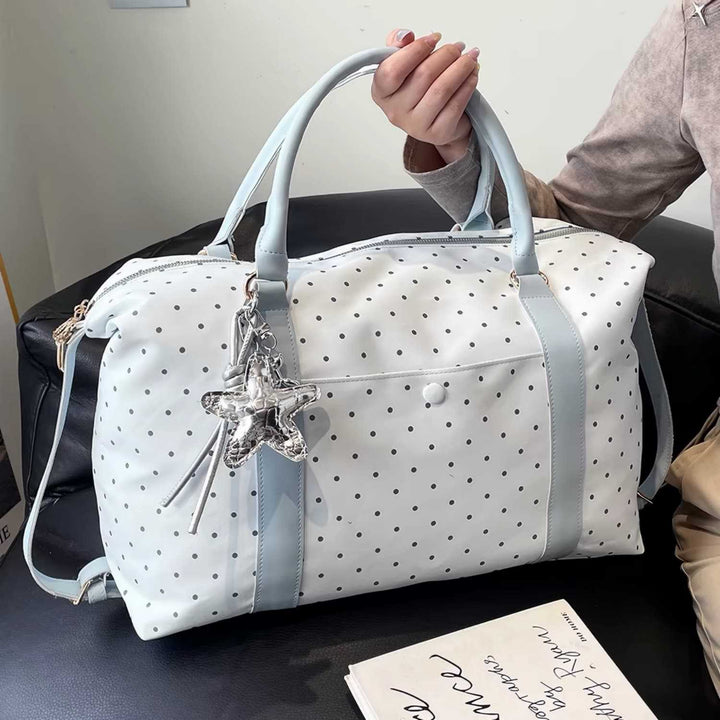 Stylish Dot-Printed Travel