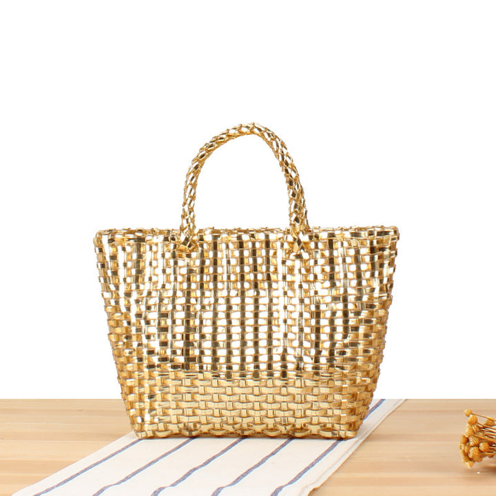 Refined wicker tote bag Stornfield