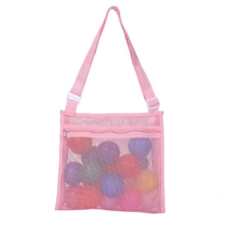 Practical mesh tote bag with adjustable shoulder strap Stornfield