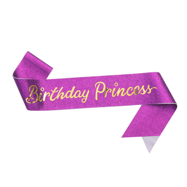 Women's Glittering Birthday Sash Stornfield