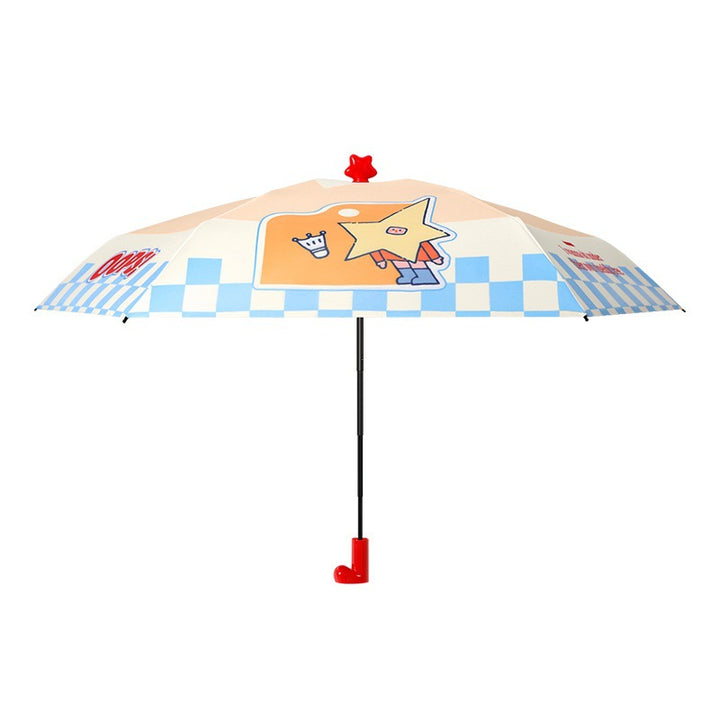 Women's creative and playful folding umbrella with sporty design Stornfield