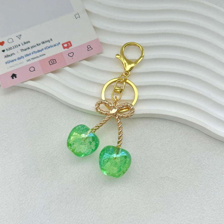 Cherry-Inspired Decorative Keychain Stornfield