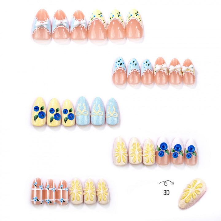 Floral Acrylic Nail Art Kit