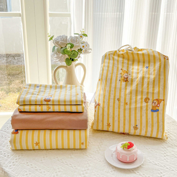 Soft Cotton Floral Pattern Bedding Set