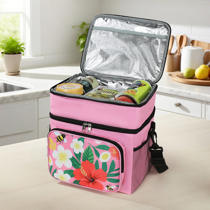 Insulated Multi-Functional Lunch Cooler
