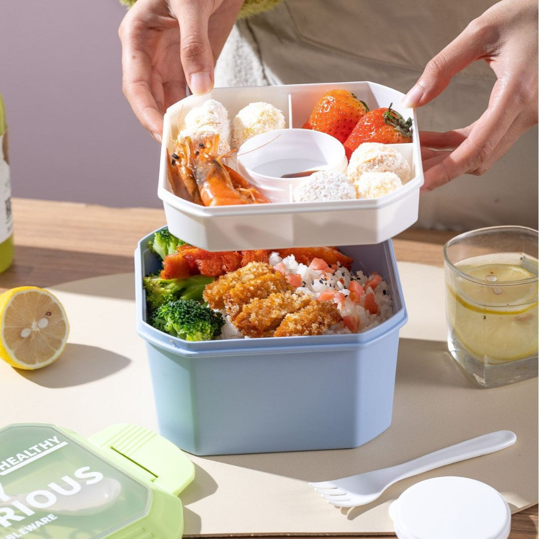 Multi-Compartment Eco-Friendly Meal Prep Container